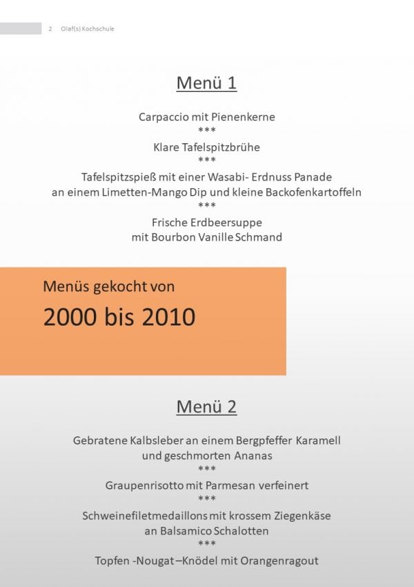 Kochbuch Olaf(s) Kochschule – Kulinarische Rezepte Olaf(s) Kochschule: Kochbuch mit vielfältigen Rezepten und kulinarischen Tipps.