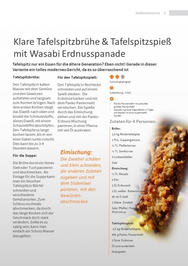 Olafs Kochschule Olafs Kochschule - Kochbuch von Olaf(s) Kochschule.