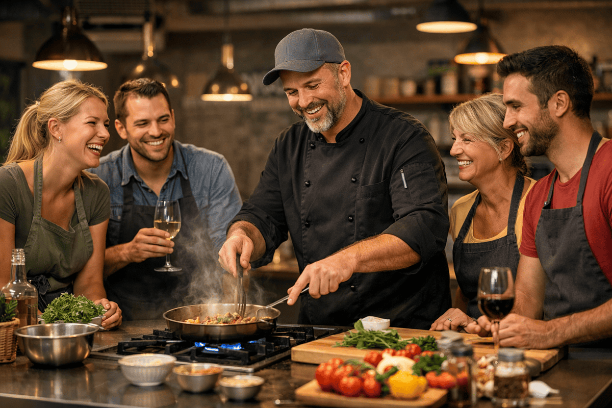 Kochkurs in Wetzlar mit Olaf, professioneller Koch zeigt Tipps & Tricks für Kochkurse & Events.