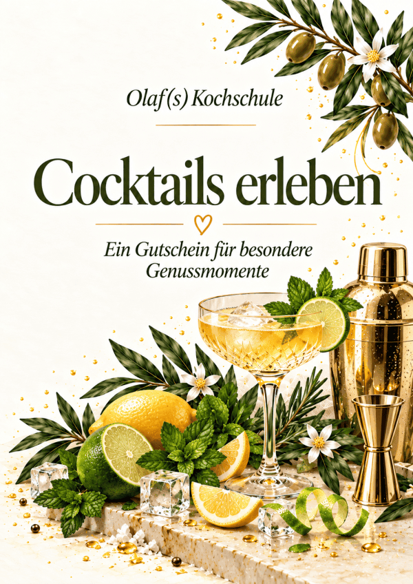 ChatGPT Image 15. Sept. 2026, 12_55_14 (4) Cocktail-Getränk mit Zitrusfrüchten und Minze bei Olaf(s) Kochschule.